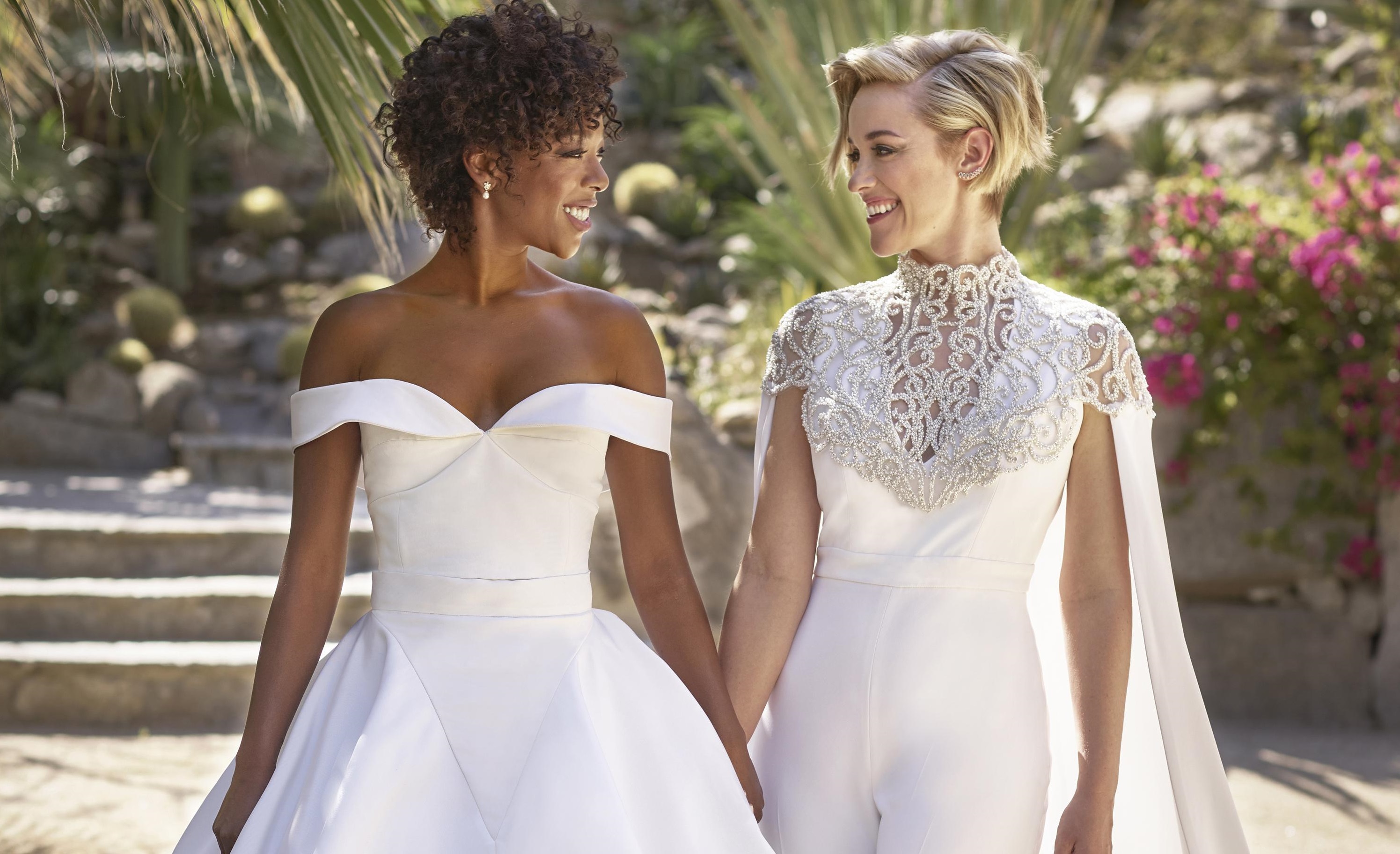 10 Famous Lesbian and Gay Celebrity Couples In Hollywood - Samira Wiley & Lauren Morelli