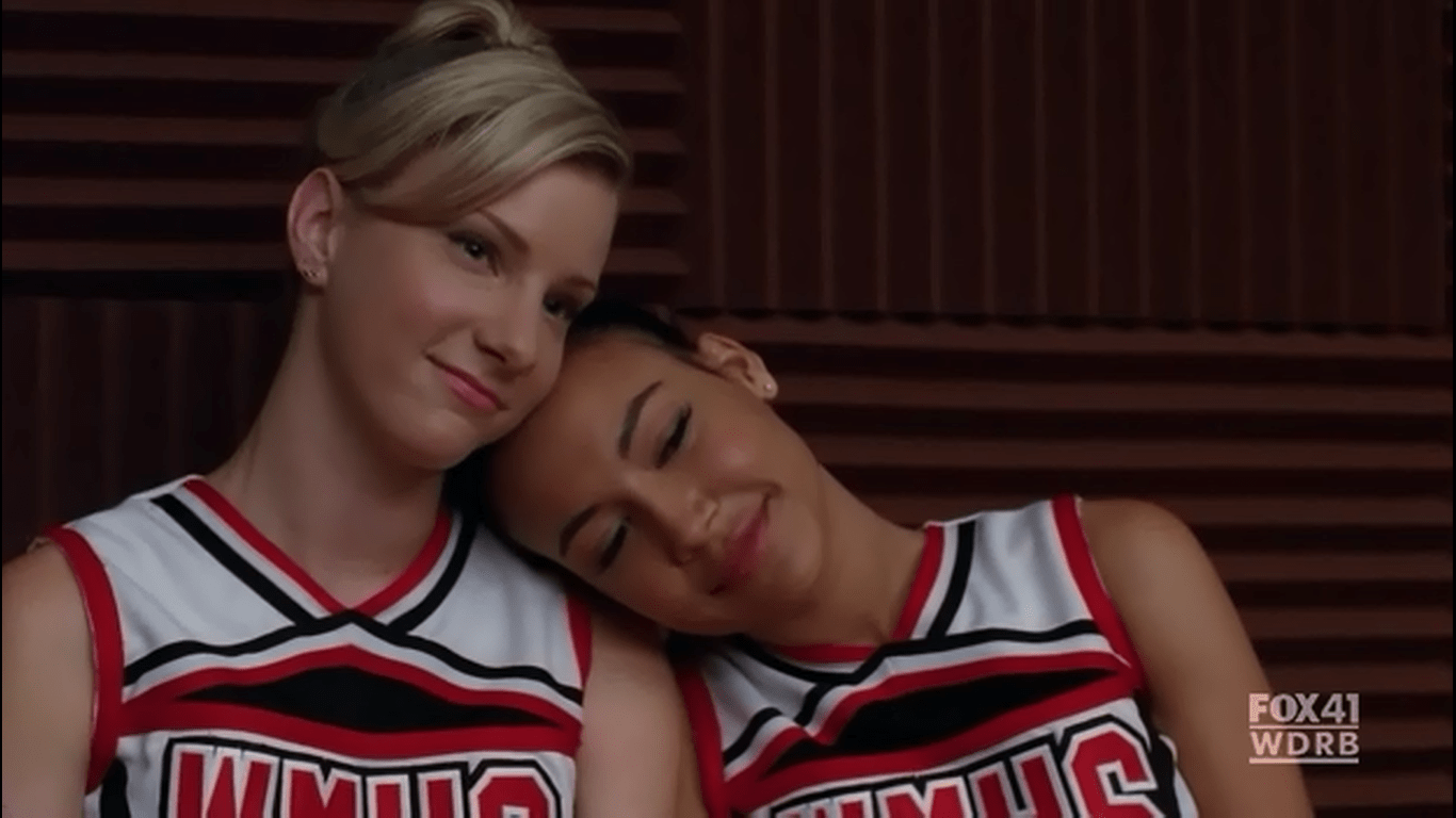 lesbian couples on tv Brittany and Santana Glee