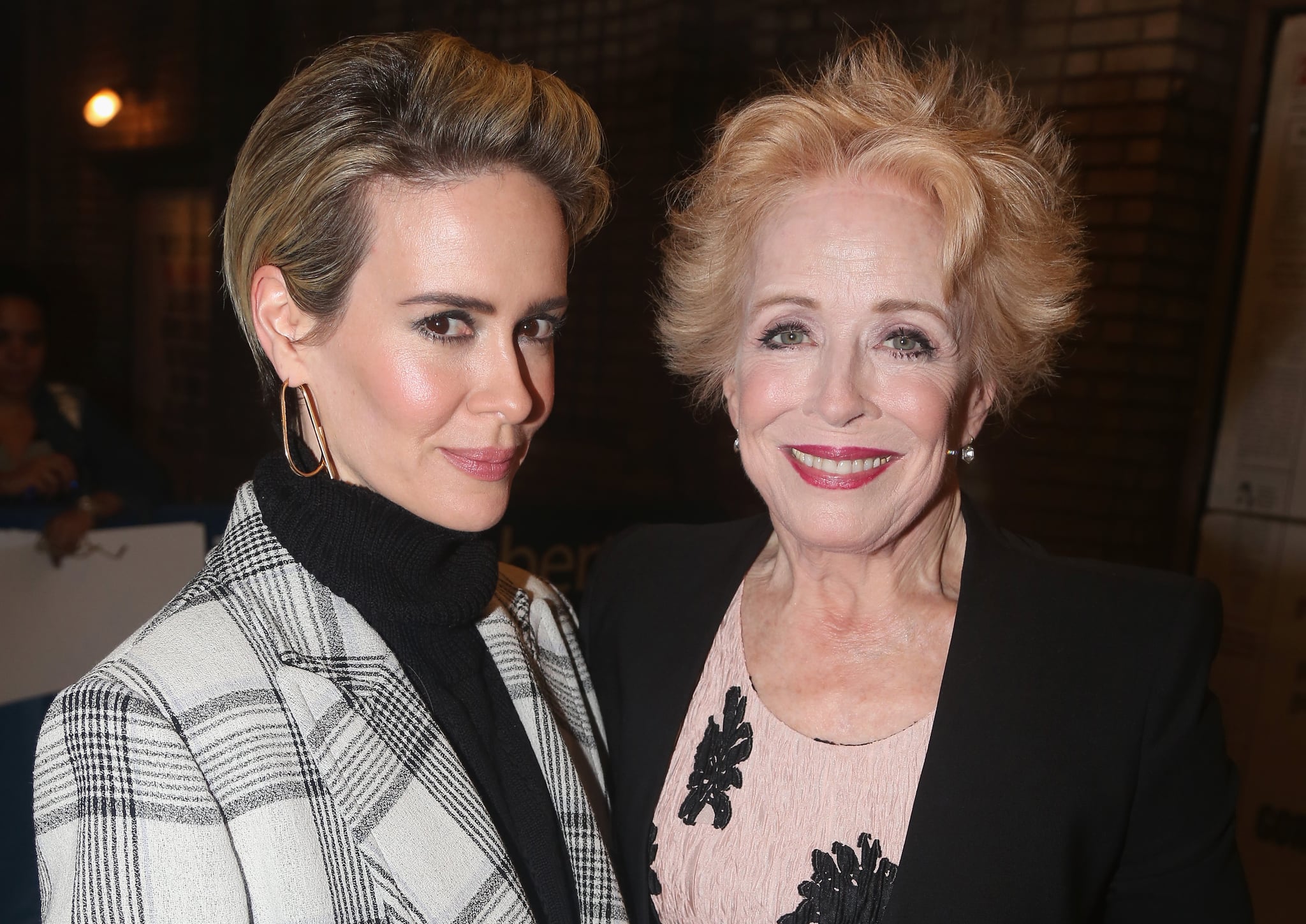 Female Celebrities who Left Their Men for Women - Sarah Paulson and Holland Taylor