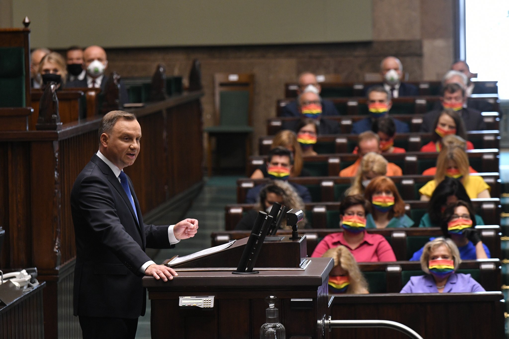 Polish homophobic president